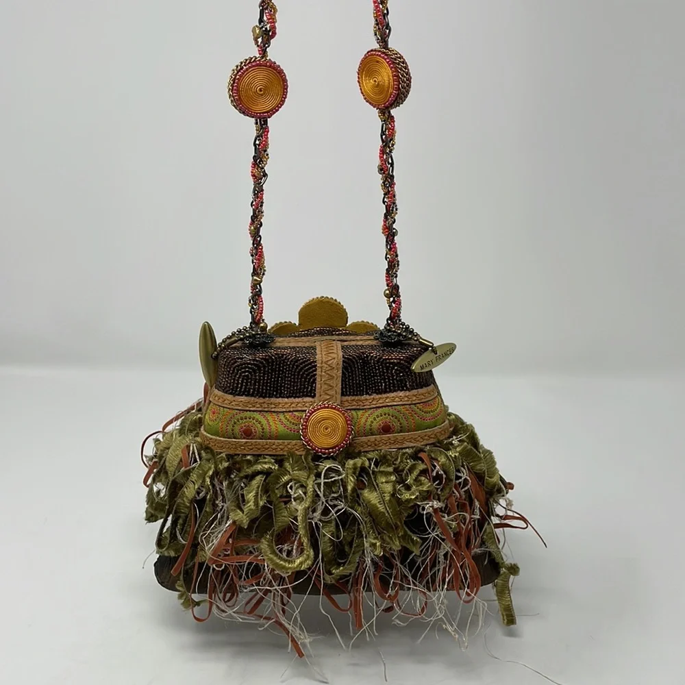 Mary Frances Multicolor Beaded Handbag - Picture 10 of 16